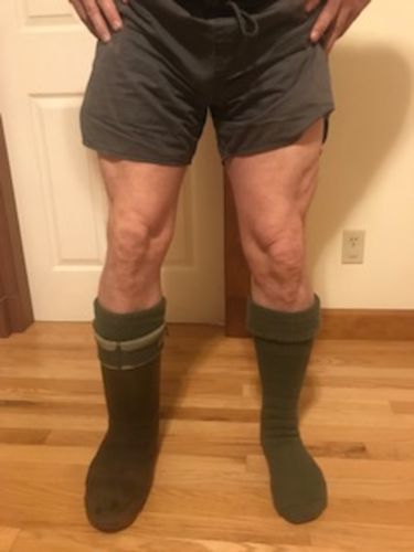 Customer photo review of J.B. Field's Icelandic "50 Below Ice" Wool Sock