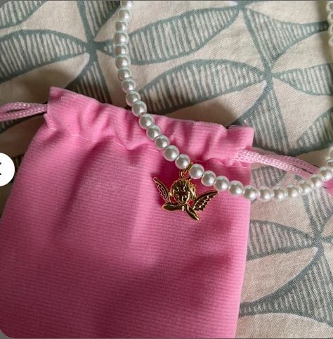Customer photo review of Personalized Pearl Necklace