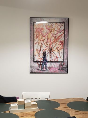 Customer photo review of "First painting Pink version" - limitée à 150 exemplaires