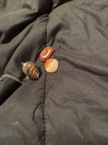 Customer photo review of 3 Piece Carnelian Set