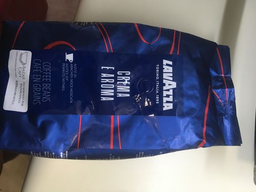 Customer photo review of Lavazza Crema e Aroma 1 kg Grano Entero