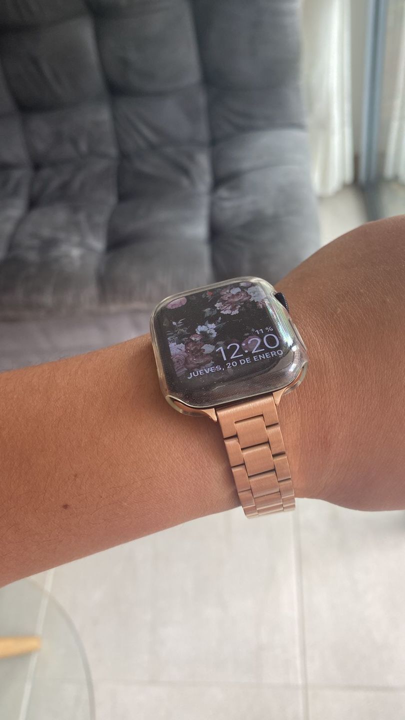 Customer photo review of Kyoto Metal Strap (4 Colours)