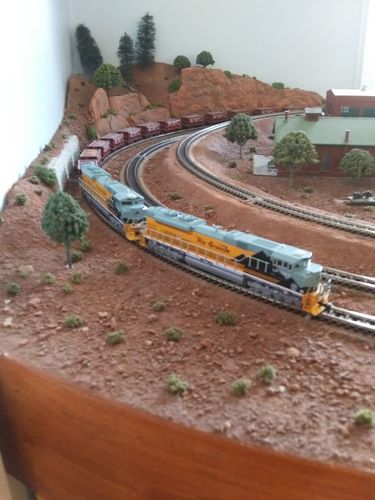 Customer photo review of Kato USA 176-8405 EMD SD70ACe - Union Pacific (D&RGW Heritage), #1989, N Scale