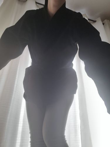 Customer photo review of Seishi Wrap Jacket