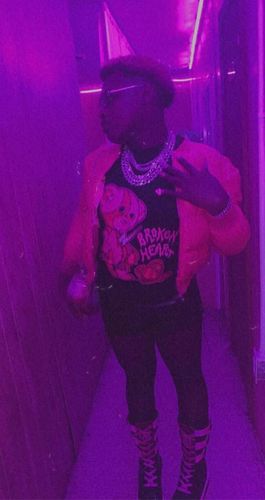 Customer photo review of Broken Heart Unisex Shirt Match Jordan 14 Low "Shocking Pink"