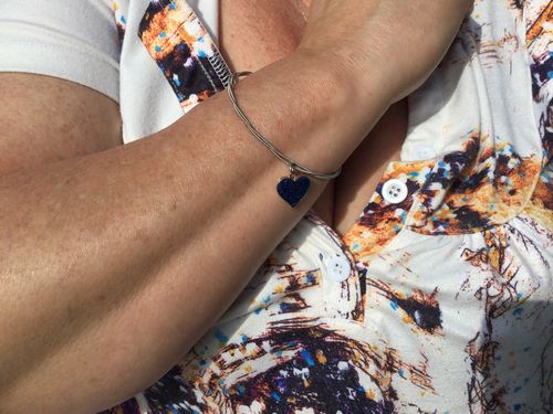 Customer photo review of BLUE HEART - “I'D DO ANYTHING FOR LOVE”