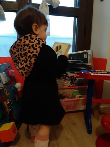 Customer photo review of Abito logo glitter Maculato Nero