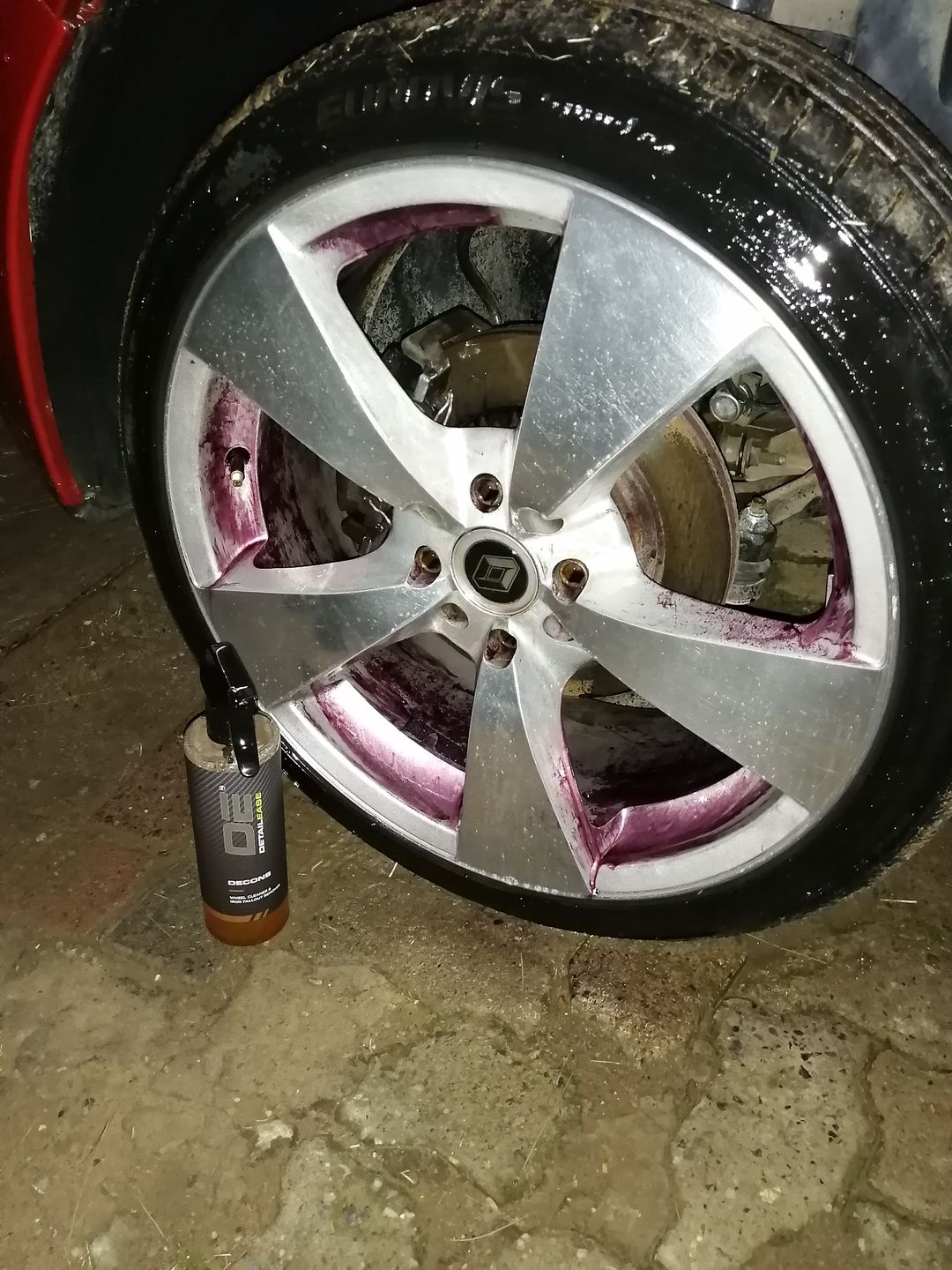 Customer photo review of Decon8 - Wheel Cleaner & Iron Fallout Remover