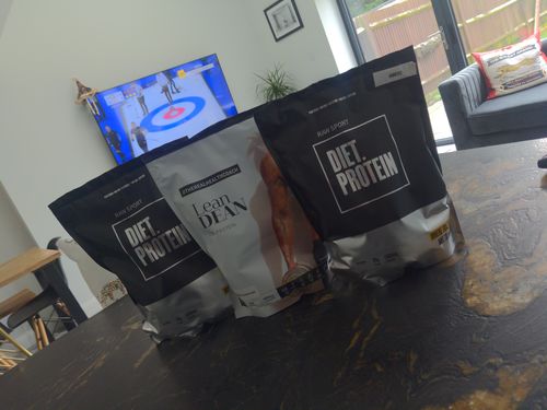 Customer photo review of Diet Protein (1KG) Powder