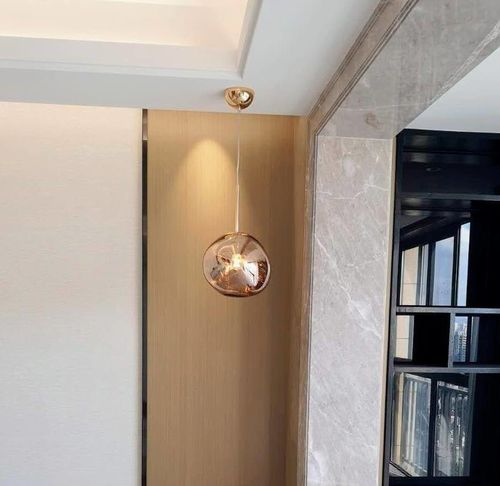 Customer photo review of 1-Light Melt Kitchen Pendant Light