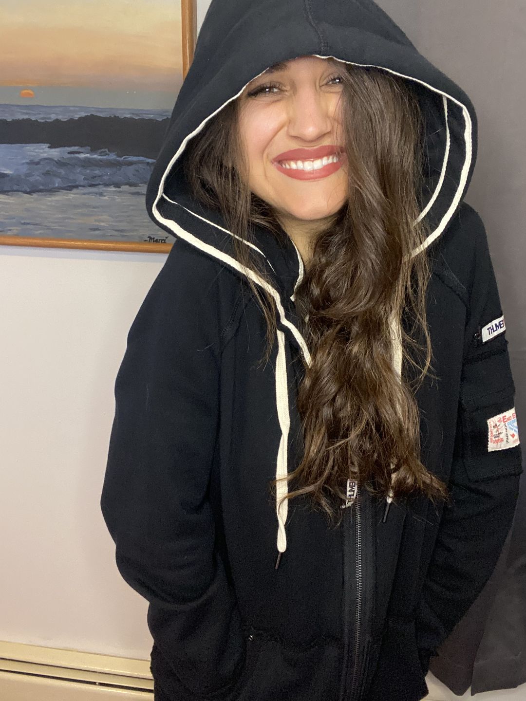 Customer photo review of THE JAMIE HOODIE