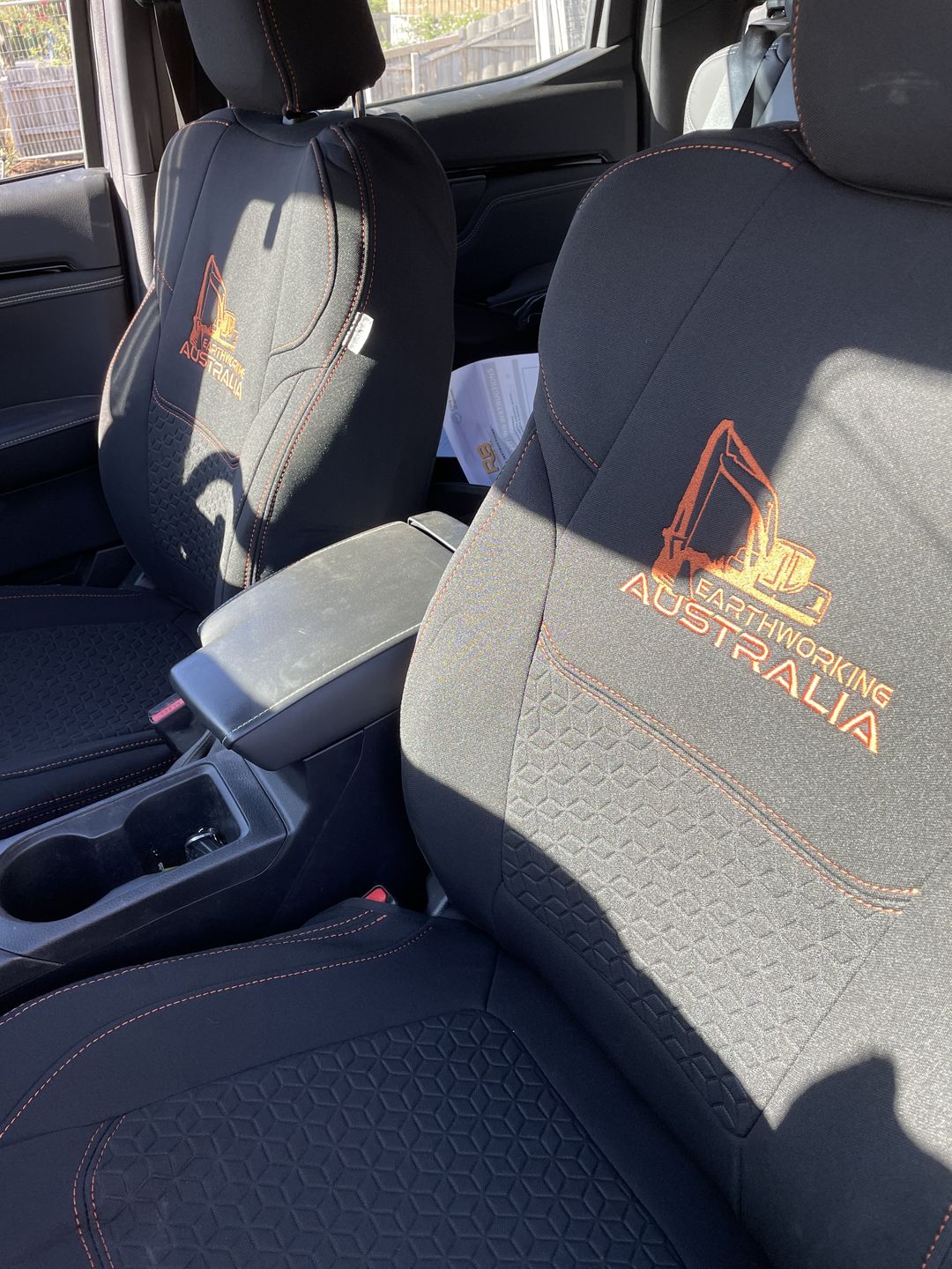 Customer photo review of Isuzu D-MAX RG Premium Neoprene Full Bundle (Front + Rear + Accessories) (Made to Order)