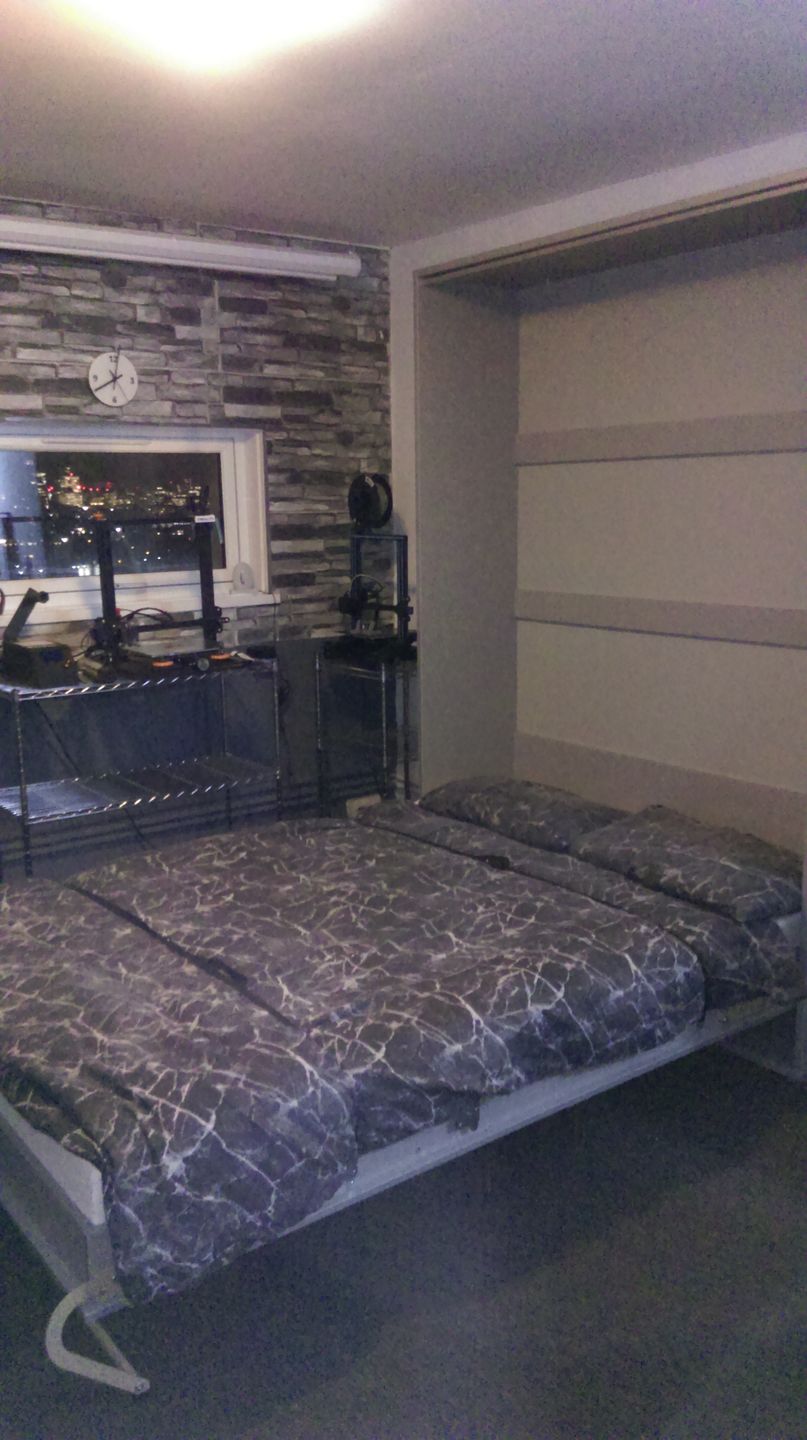 Customer photo review of CP-01 Vertical Wall Bed Concept 140cm