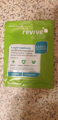 Customer photo review of Revive Active - Orange & Mango Flavour