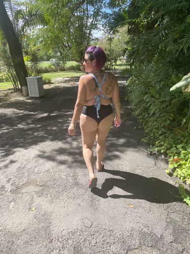 Customer photo review of 'Empower' Mid Rise Cheeky Bikini Bottom