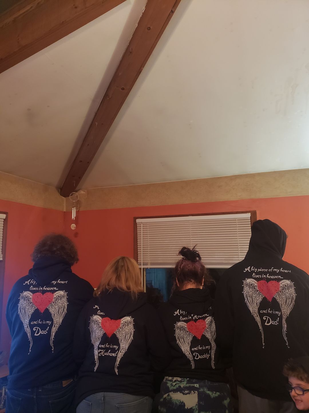 Customer photo review of Husband - A Big Piece of my Heart Hoodie