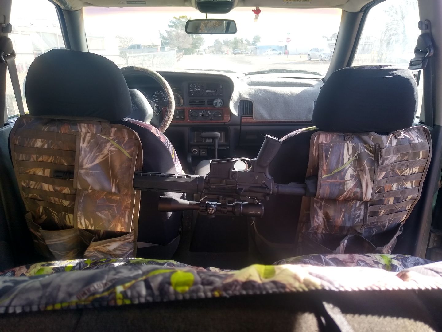 Customer photo review of svPro™ Tactical Rifle Organizer