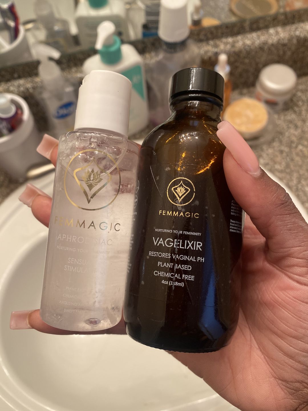Customer photo review of Coocheewa + Vagelixir Travel Size  - Bundle
