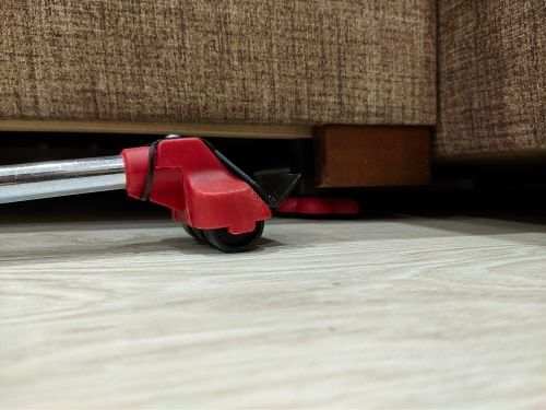 Customer photo review of Set of 5 Furniture Lifter Moving Tool - (FREE DELIVERY)