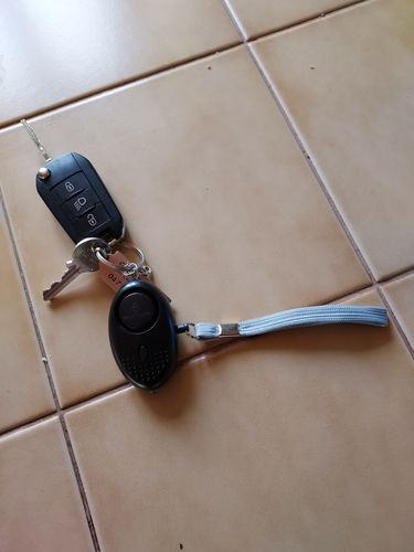 Customer photo review of Alarme de poche anti-agression SecurityLife