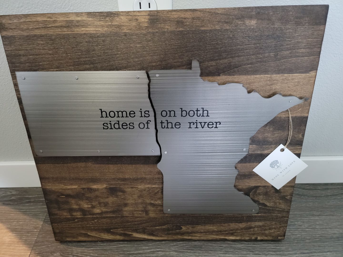 Customer photo review of Minnesota/North Dakota Both sides of the river