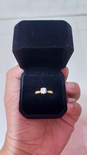 Customer photo review of 1ct Athens Engagement Ring
