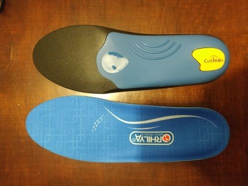 Customer photo review of Semelles orthopédiques hommes femmes fasciite plantaire