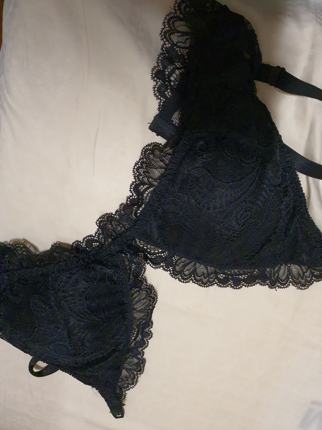 Customer photo review of Avery Dove Nursing Bralette