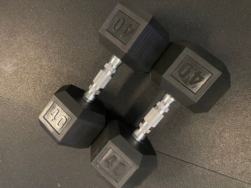 Customer photo review of Hex Head Dumbbell (singles)