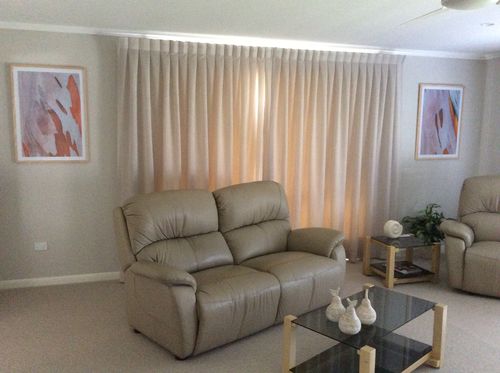 Customer photo review of Ochre Bark - Two Piece Eucalyptus Bark Ochre Orange Red Print Set
