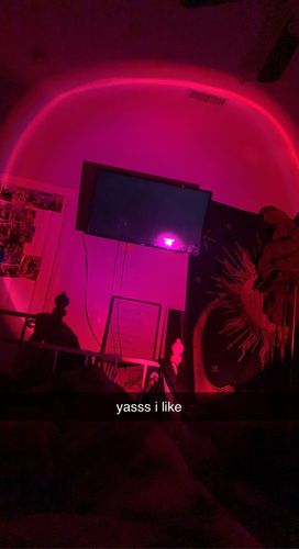 Customer photo review of The Sunset Lamp™