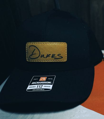 Customer photo review of Richardson 112 Leather Patch Hat
