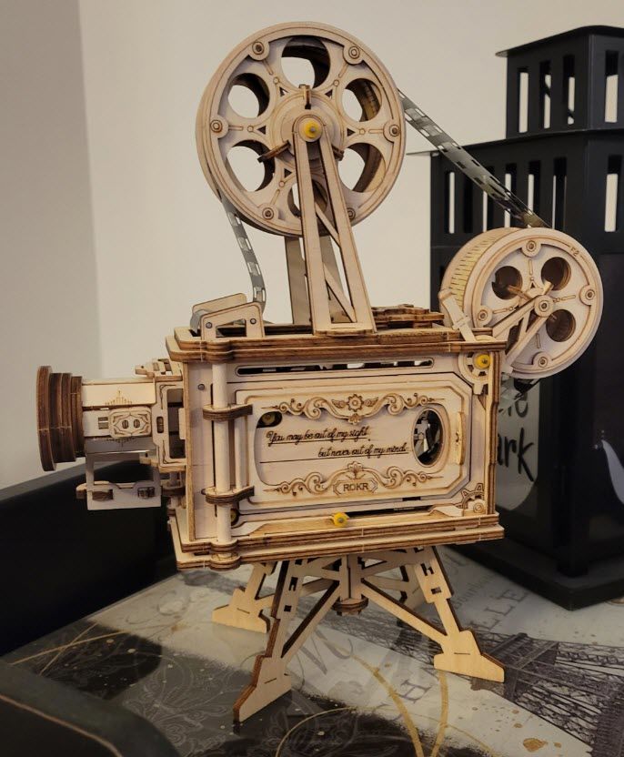 Customer photo review of retro Projector | Vitascope