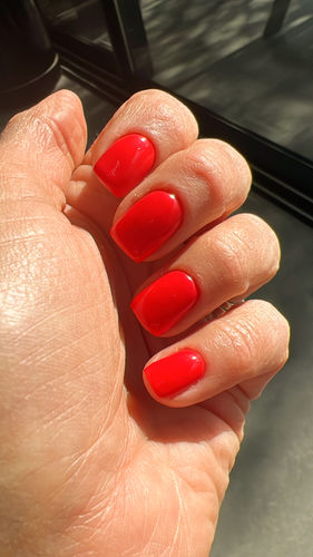 Customer photo review of Fiber base gel Didier Lab Milky Pink 10ml