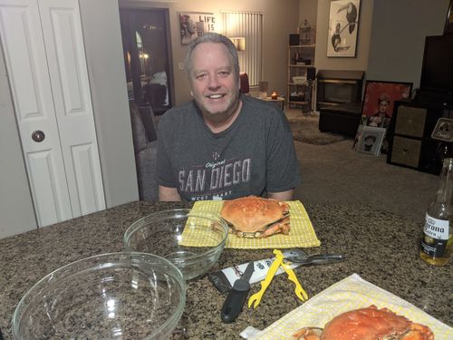 Customer photo review of Dungeness Crab Live - Northern California