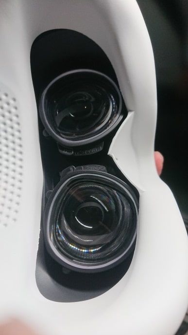 Customer photo review of Prescription Lens For The Quest 2