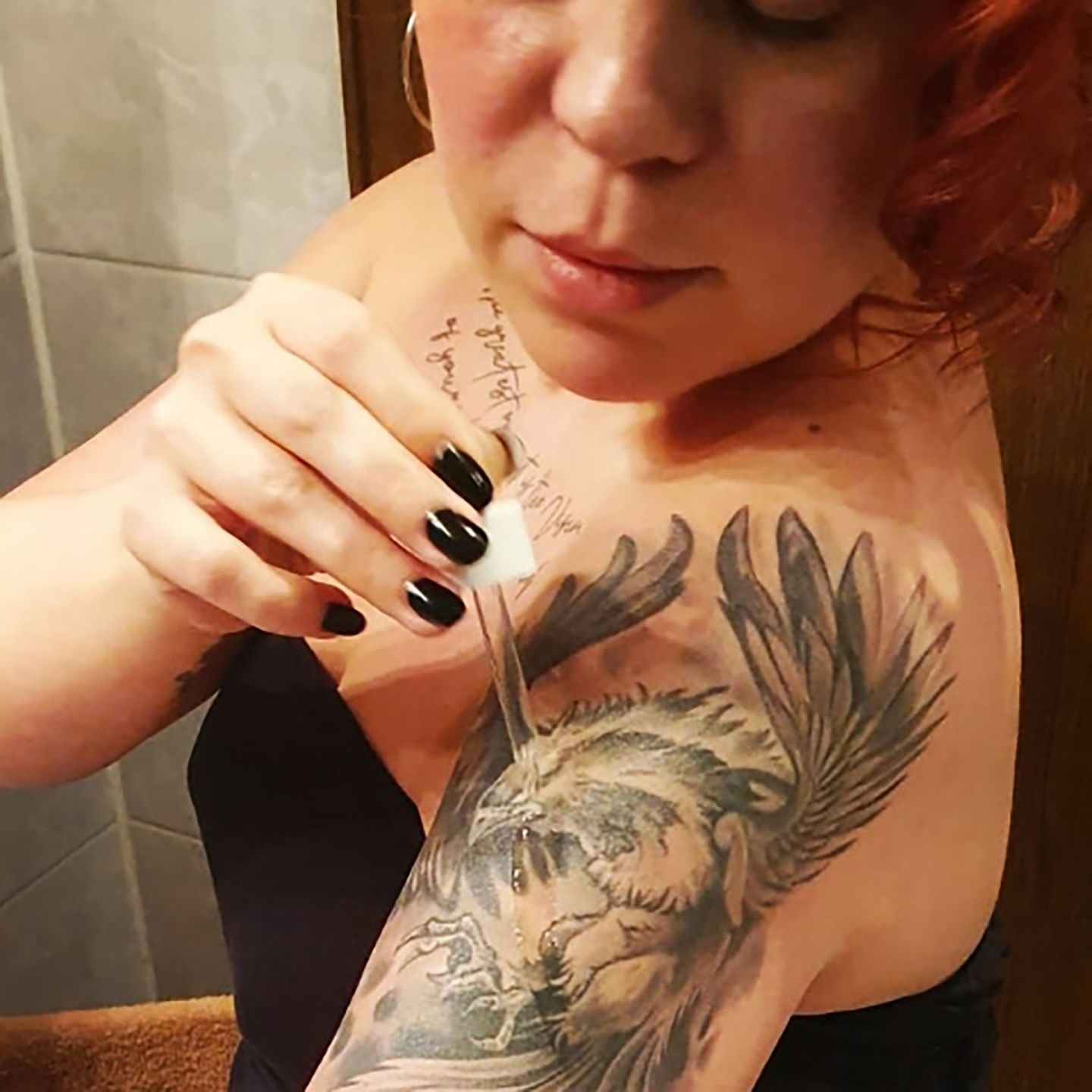 Customer photo review of Gesichtsöl "Hanf" (strafft und glättet)