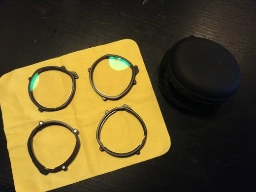 Customer photo review of Prescription Lens For The Quest 2