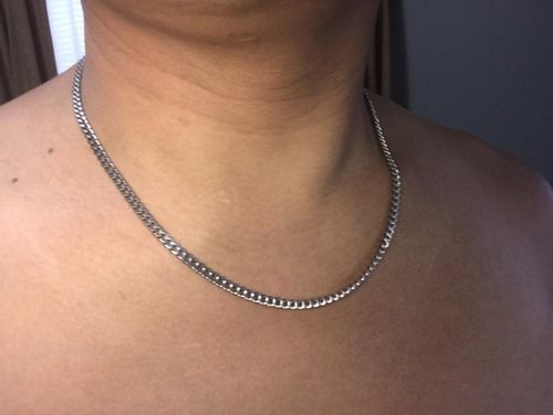 Customer photo review of [Almost Sold Out] To My  Son - Cuban Link Chain