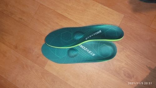 Customer photo review of Semelles orthopédiques hommes femmes fasciite plantaire