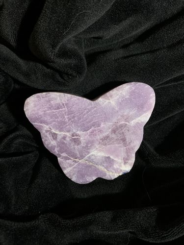 Customer photo review of Lepidolite Butterfly