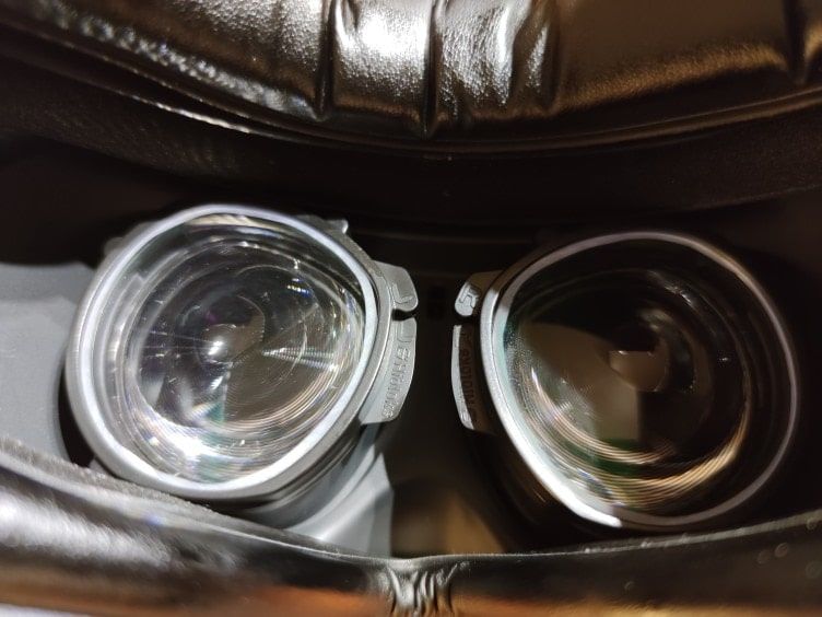 Customer photo review of Prescription Lens For The Quest 2
