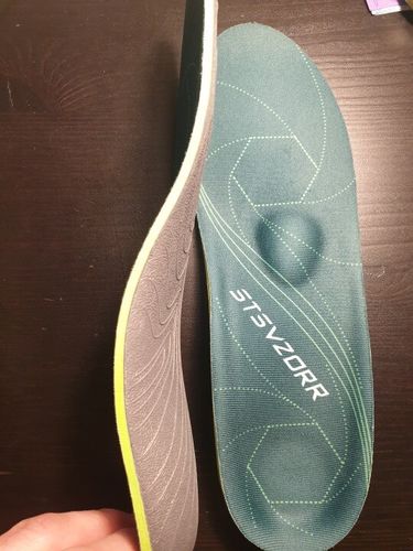 Customer photo review of Semelles orthopédiques hommes femmes fasciite plantaire