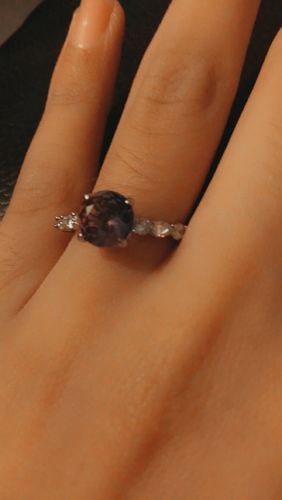 Customer photo review of Galaxy Bath Bomb - Galaxy Ring Collection