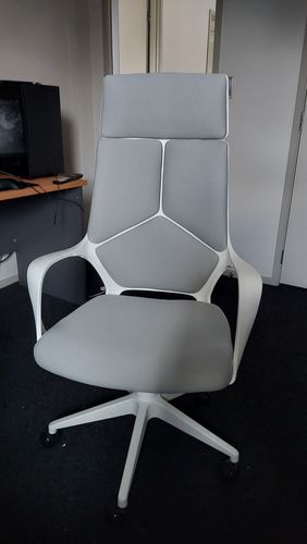 Customer photo review of Valeria Office Chair Highback  (Free Shipping Nationwide)