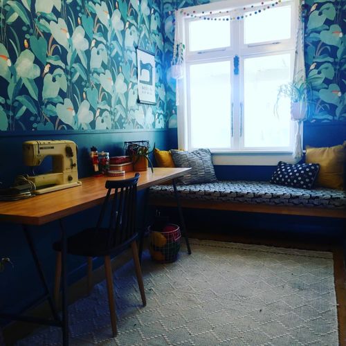 Customer photo review of Amazonia Wallpaper - 6 Colours