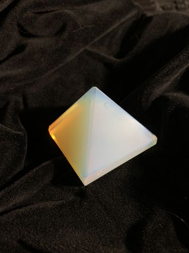 Customer photo review of Opalite Pyramid