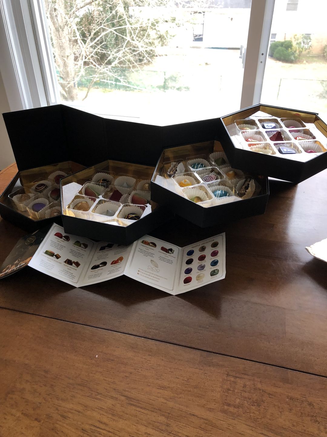 Customer photo review of Signature Chocolate Tasting Gift Set, 36 pieces