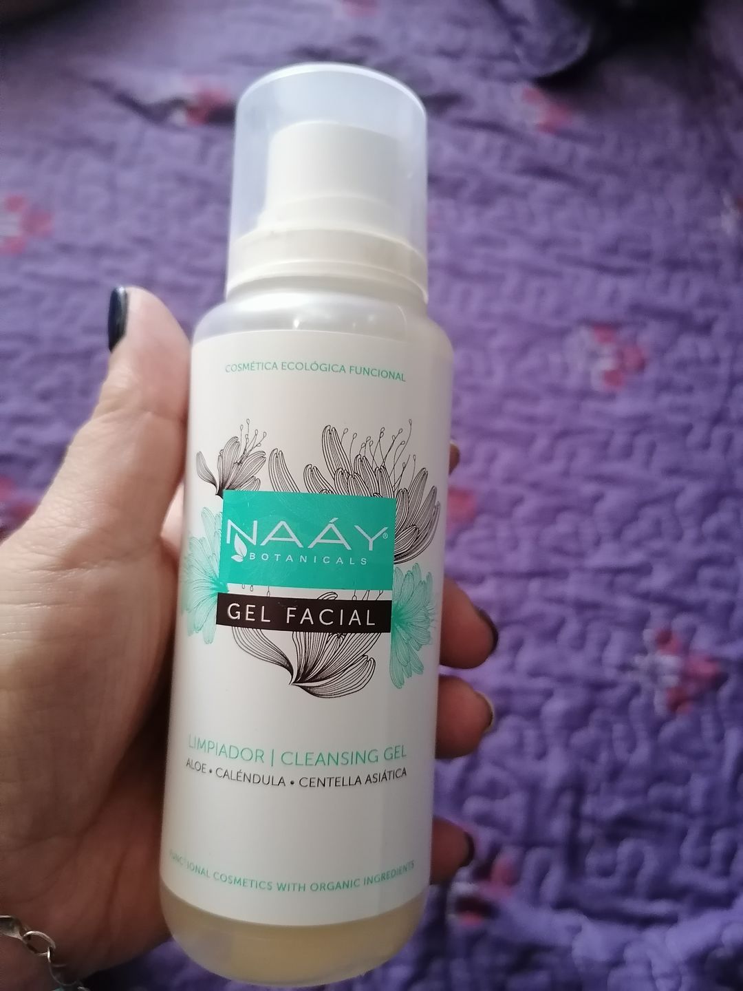 Customer photo review of Gel limpiador Facial