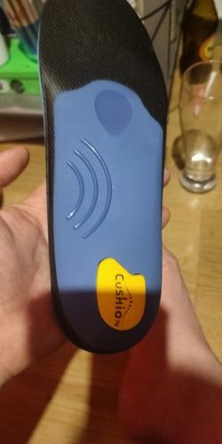 Customer photo review of Semelles orthopédiques hommes femmes fasciite plantaire